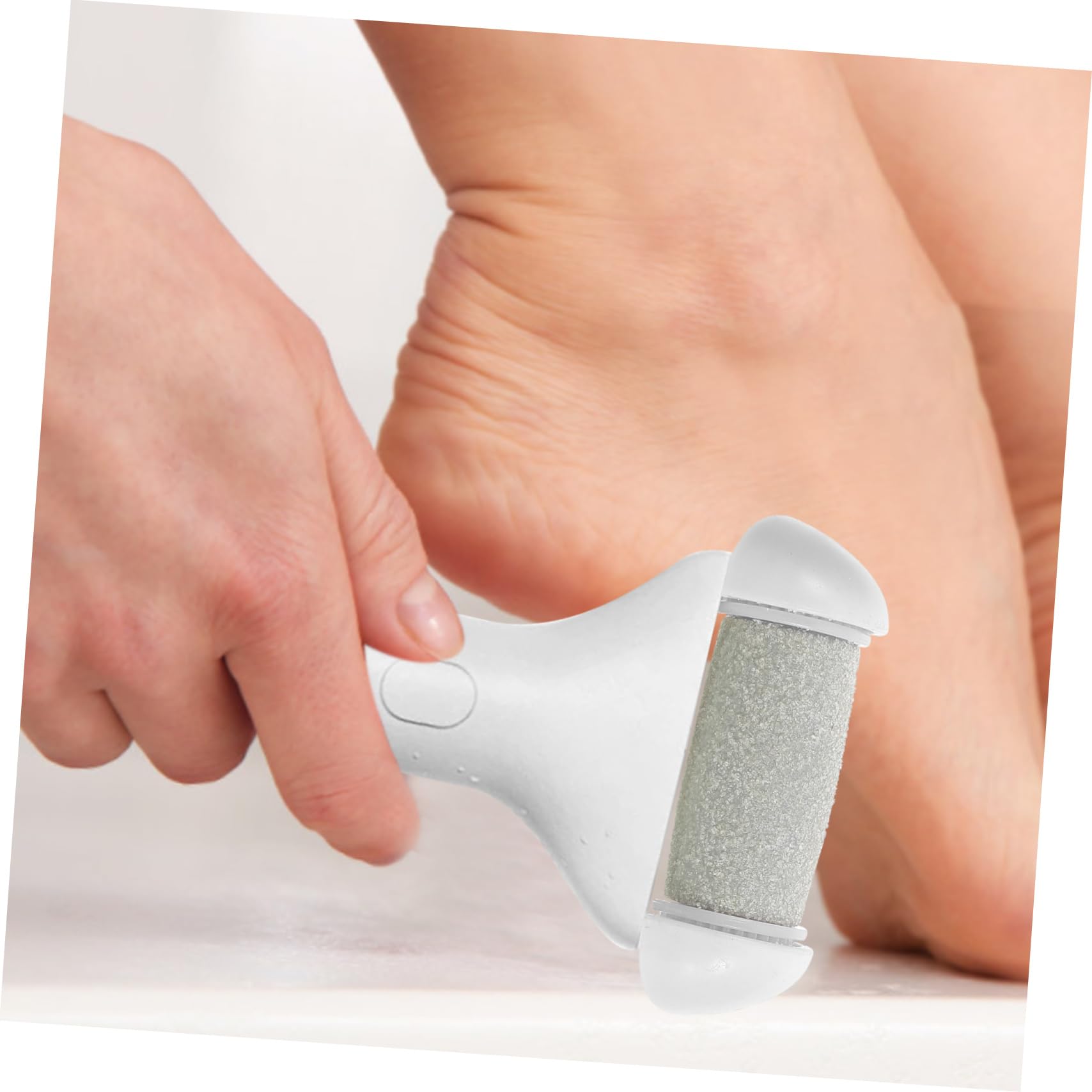 minkissy 25 Uds Molinillo De Pie Eléctrico Accesorios Herramienta Andador Suministros De Pedicura Suministros De Limpieza De Pies Cabezales De Rodillo Para Lima De Pies Rodillos