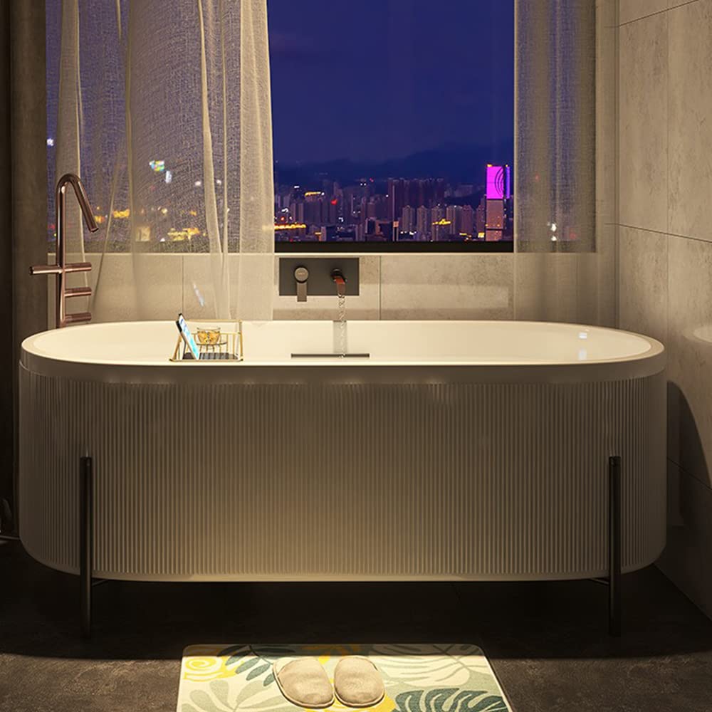 PLKO Bathtub Tray,Stainless Steel Shower Bathtub Caddy Tray with Removable Book Holder Red Wine Rack Holder , for Home Kitchen Bathroom,Gold