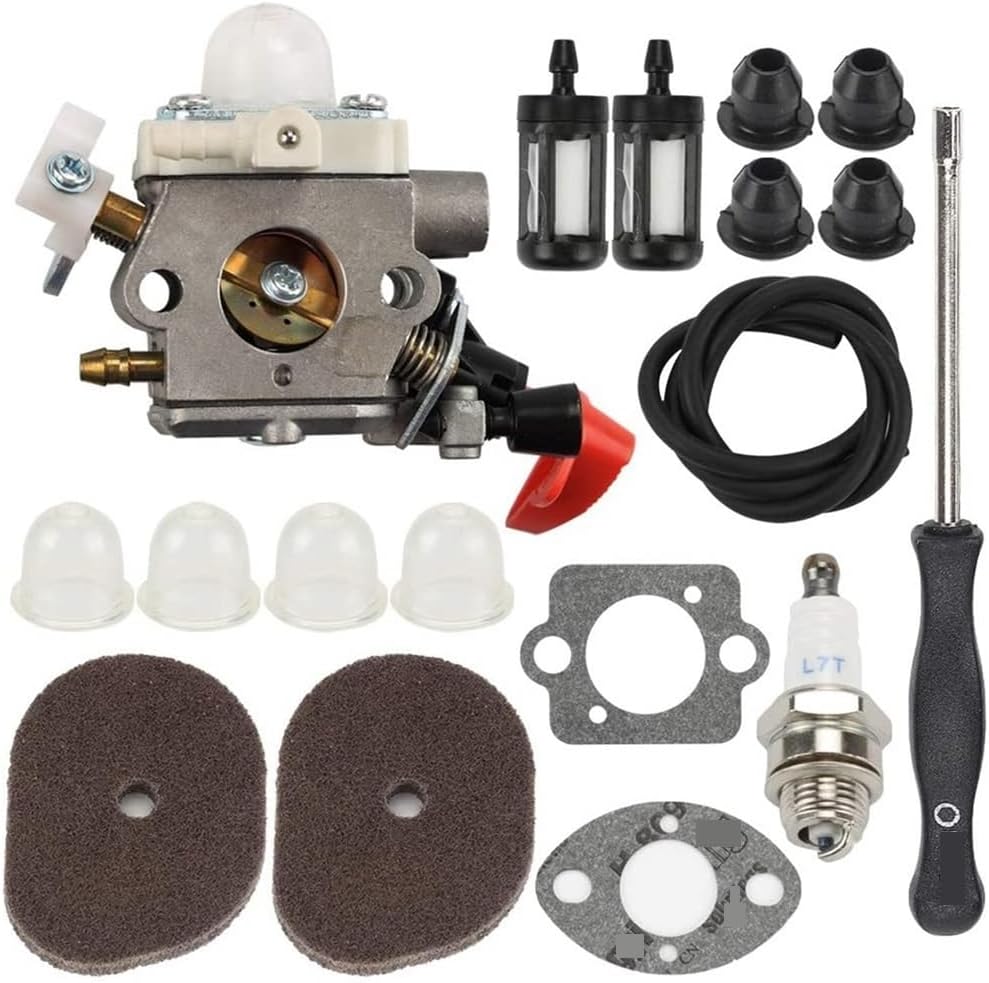YAEGER Carburetor Kit for Stihl FS40 FS50 FS56 FS70 FC56 FC70 HT56 KN56 KM56