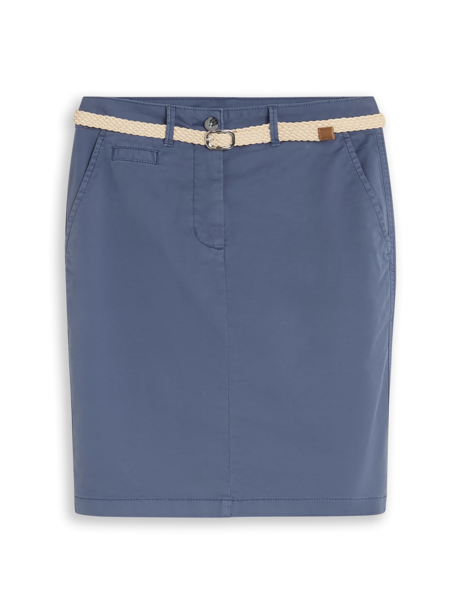 Tom Tailor Damen 1049841 Chino-Rock mit Gürtel (1er Pack)