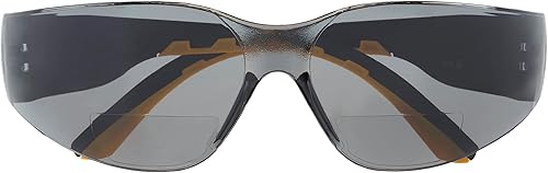 Miniatura 2 de CAT TRACK - Gafas de seguridad con lectores bifocales, lente transparente o ahumada, antivahoo, 1.0, 1.5, 2.0, 2.5, 3.0 dioptrías