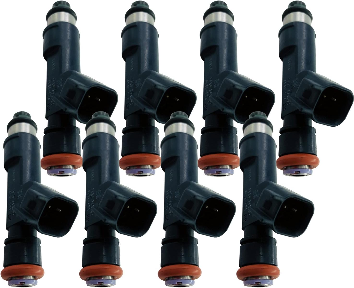 8 Pcs new gasoline injector Compatible for 2011-2015 Ford 6.2L V8 F-150 F-250 F-350 / AL3E-9F593-F7A AL3E-F7A