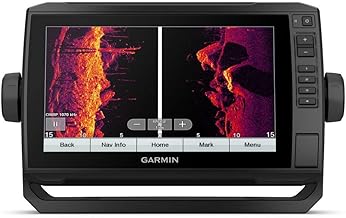 Garmin ECHOMAP UHD Fischfinder Displaygröße 9 Zoll, Echolot integriertes Chirp, UHD ClearVü und UHD SideVü, einschließlich Geber Ja, GT56UHD-TM