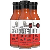 Vista 1 de G Hughes Sugar Free Salsa de aleta de chile tailandés (paquete de 3) paquete de 4