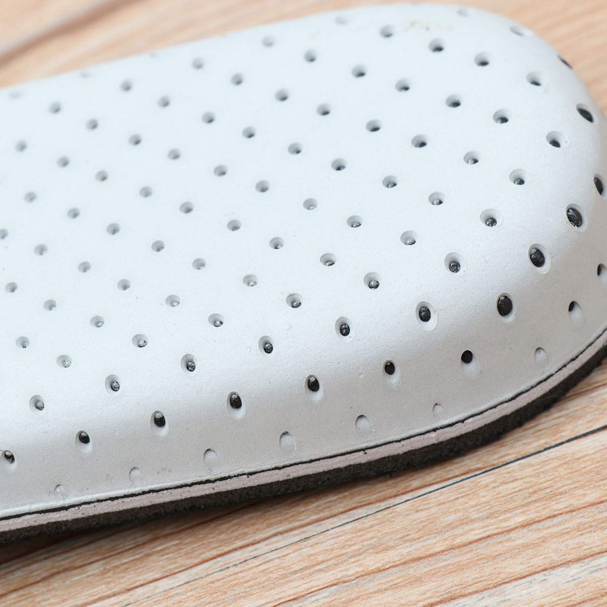 HEALLILY 1 paio di solette invisibili per aumentare l'altezza delle scarpe Soletta completa per plantare Comfort plantare Solette per uomo e donna (nero 2 cm)