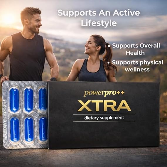 PowerPro++ Energy Support Supplement Extra Strength Formula to Support Energy, Endurance & Daily Performance 10 Capsules (1 Box)