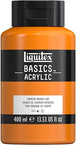 Vista 104 de Liquitex BASICS Pintura Acrílica, Tubo de 118ml (4 oz), Tono Carmesí de Alizarina