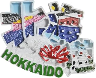 Hokkaido Japan Tourist Souvenir 3D Refrigerator Magnet Fridge Decoration Magnet