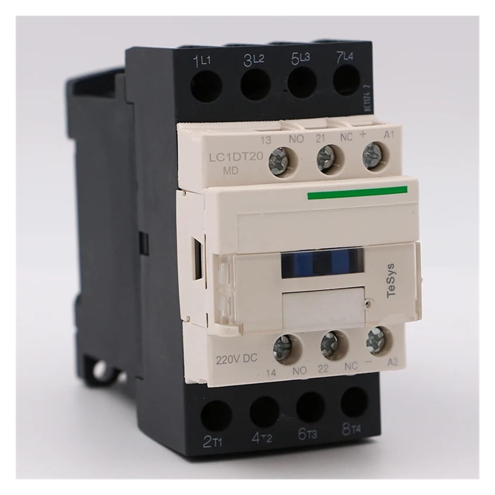 PEQYUACTE LC1DT20MD DC electromagnetic contactor 4P 4NO LC1-DT20MD 20A 220V DC Coil