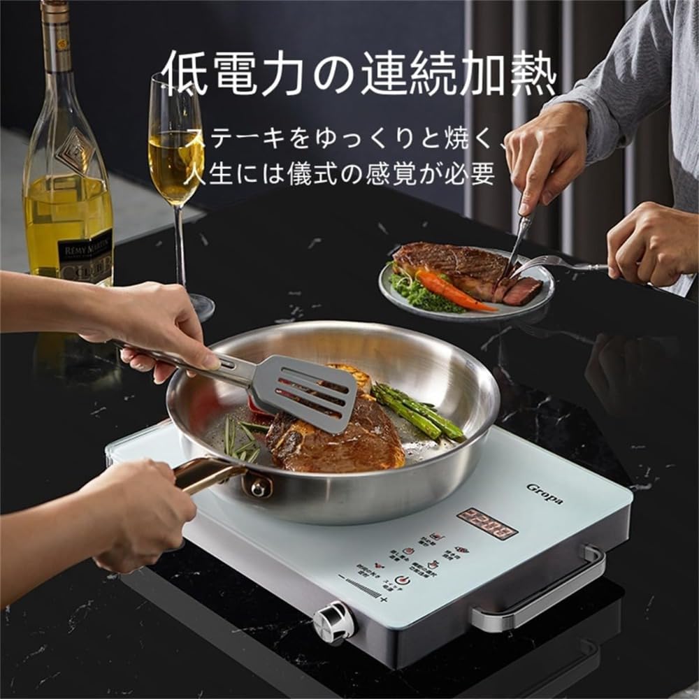 Amazon.co.jp : 電気コンロバーナー 卓上調理器110V卓上IH