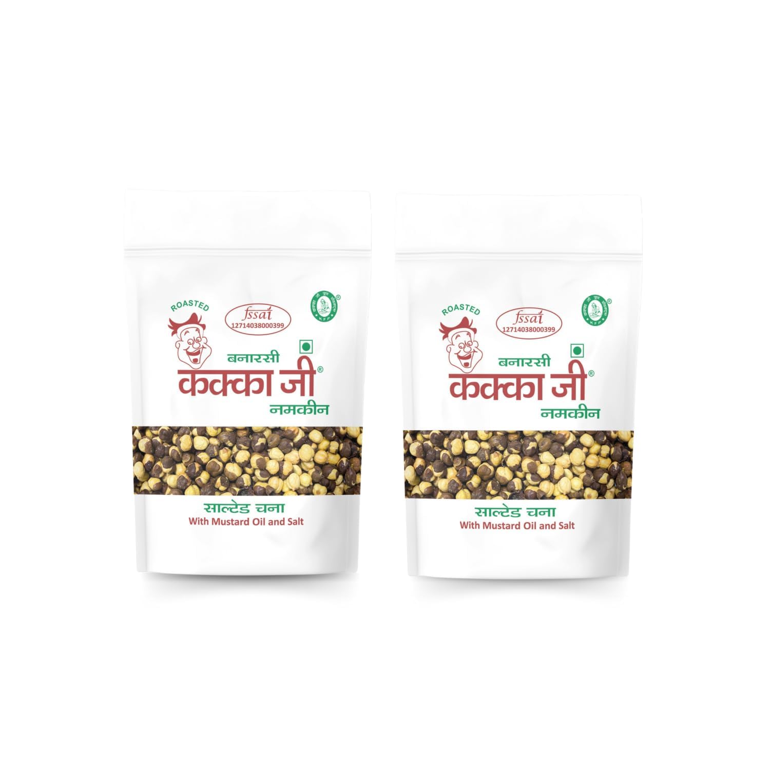 Banarasi Kakka Ji Salted Chana with Mustard Oil & Salt – Crunchy & Savory Roasted Chickpeas | Authentic Indian Snack Pack of (150 g (Pack of 2))-image-39