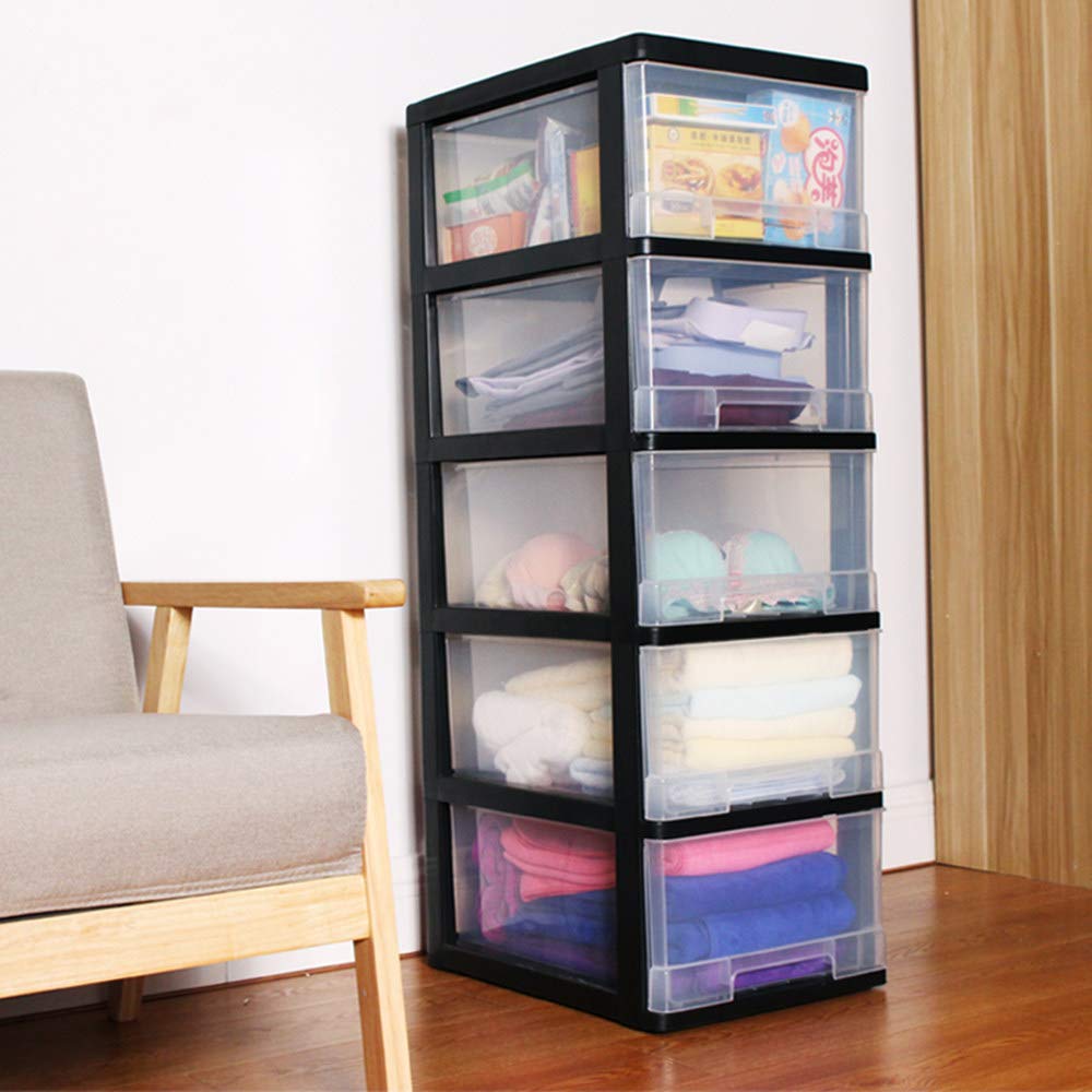Buy Shozafia 5Drawer Rolling Storage Cart on Wheels, Craft Storage