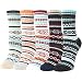 Zmart 5 Pack Mens Colored Vintage Warm Wool Fall Winter Dress Crew Socks