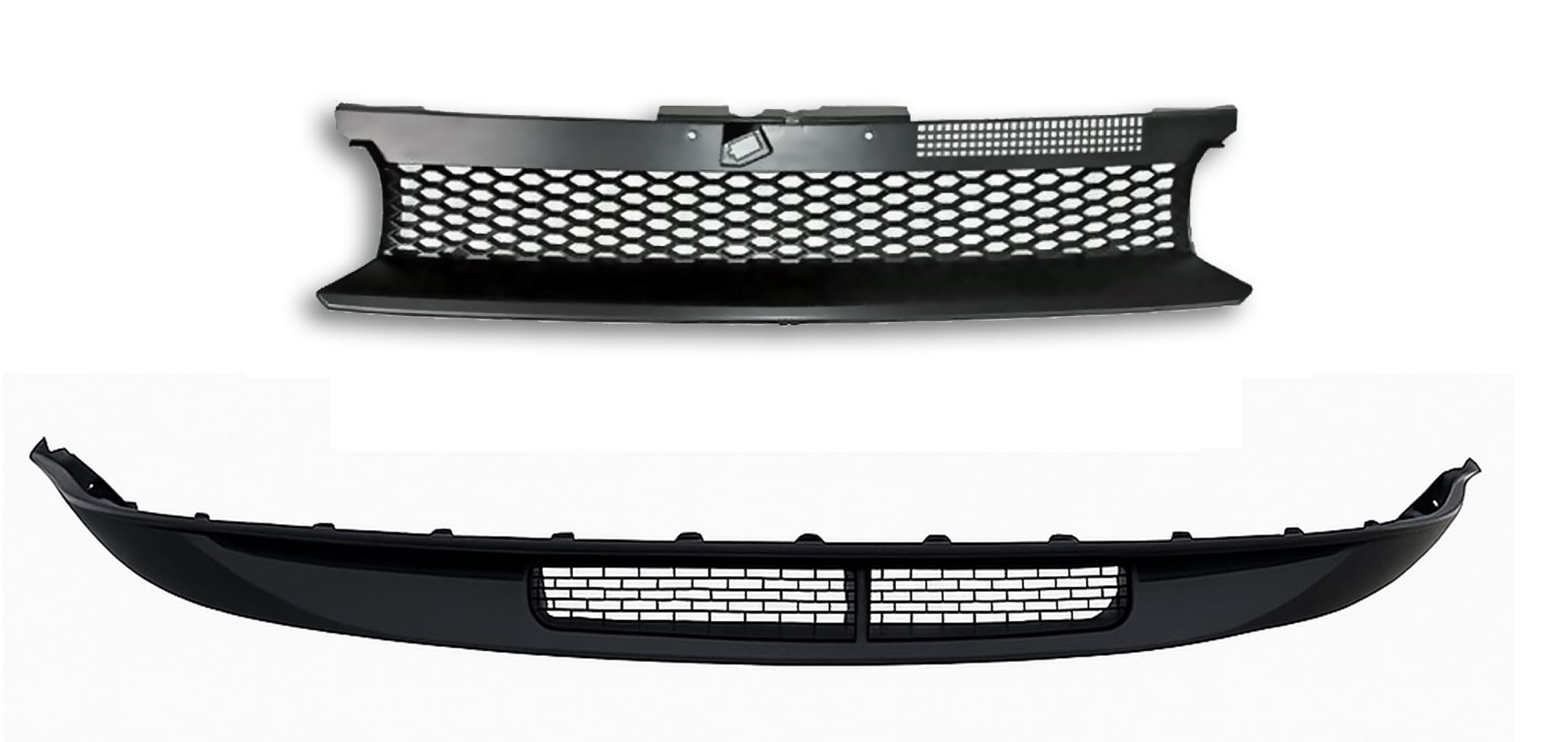 Pasuje do VW Golf MK4 przedni zderzak 25-rocznicowy siatkowy przedni grill
