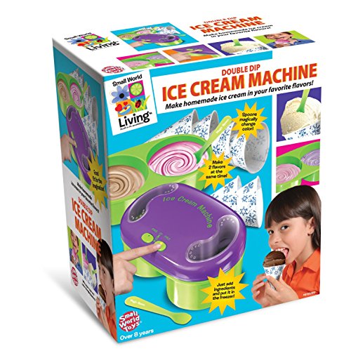 Small World Toys Living - Double Dip Ice Cream Machine B/O