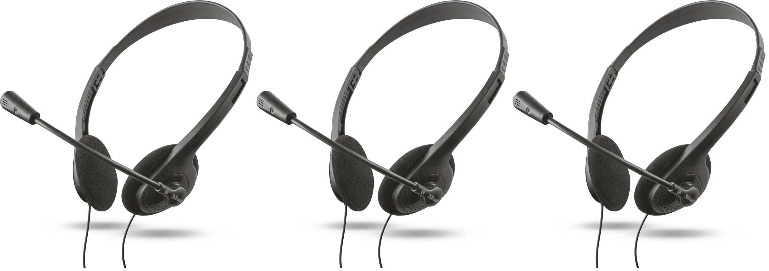 Micro casque PC Trust Primo lot de 3 idéal pour le télétravail - 8