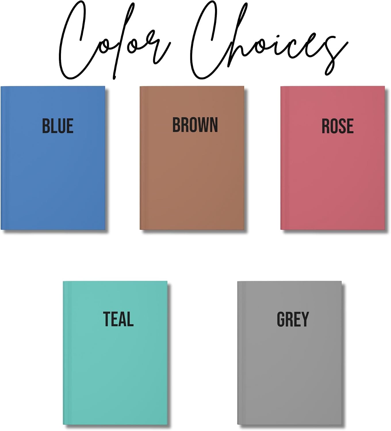 Personalized Volleyball Journal, Volleyball Team Gift, Senior Night, Volleyball Notebook, Coach Gift (Rose)