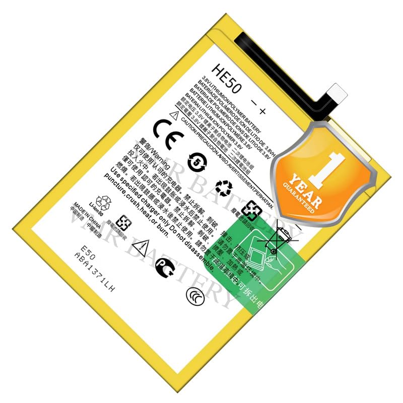 Image of Original HE50 Battery Compatible for Motorola Moto E4 Plus (XT176, XT1770, XT1773) | Moto E5 Plus - (5000mAh) - 1 Year Warranty K7