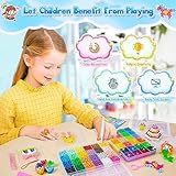 Water Fuse Beads 48 Colors 6400pcs Glow in The Dark Magic Water Spray Beads,5mm Refill Pack Compatible DIY Art Crafts Toys for Kids Beginners Gift - Image 5