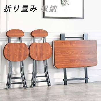 Bidesen ダイニングテーブル 折り畳み 幅120x奥行60cm(くるみ色) Amazon.co.jp: Bidesen ダイニングテーブル 折り畳み 幅120cmx