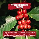 Toffee Coffee Roasters | Mysore Nuggets Coffee, Dark Roast, 1000g | Grind: Whole Beans, Speciality Blend, 100% Arabica | Speciality Coffee | Freshly Roast gallery image
