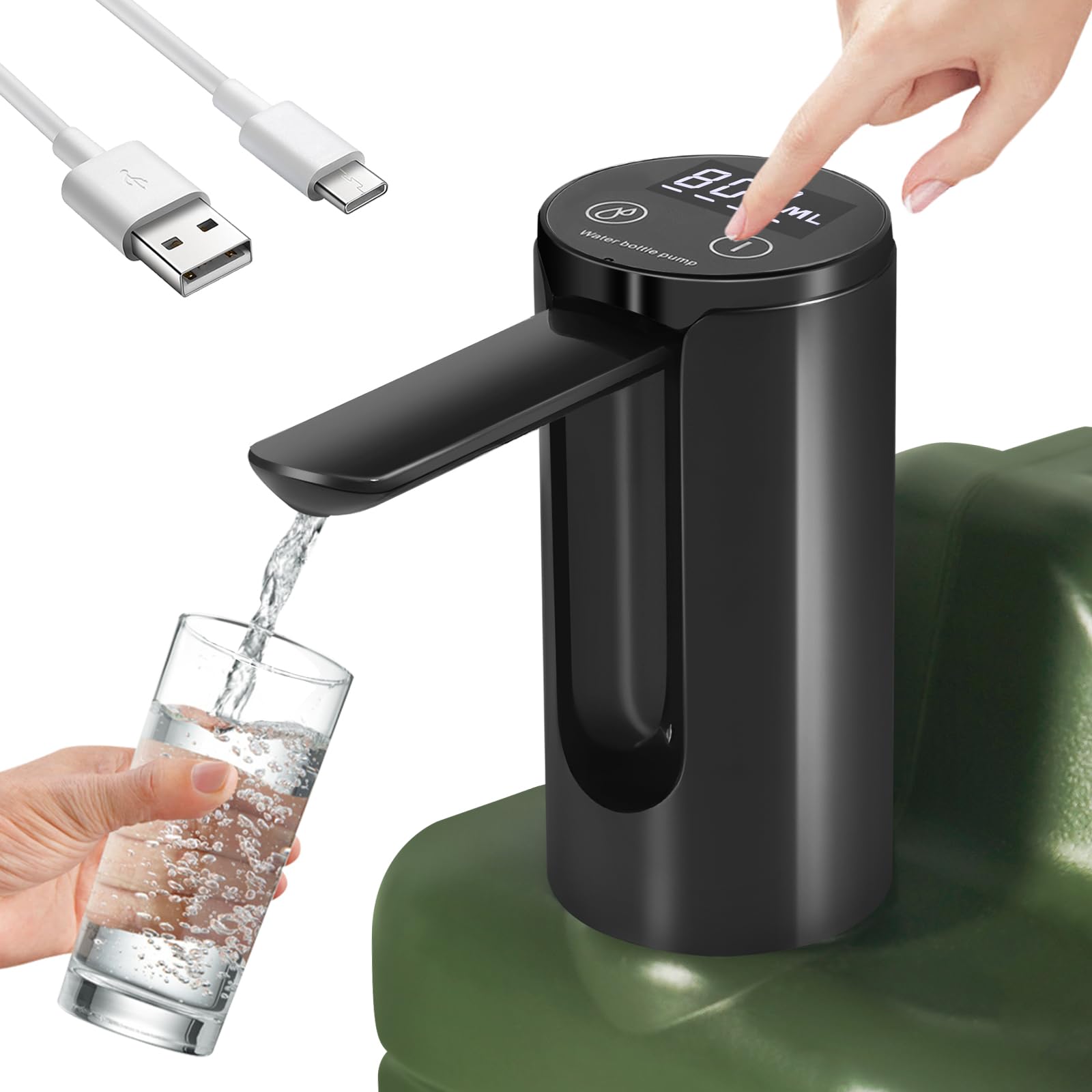 Distributore automatico di acqua solo per brocca d'acqua Digury da 5 galloni