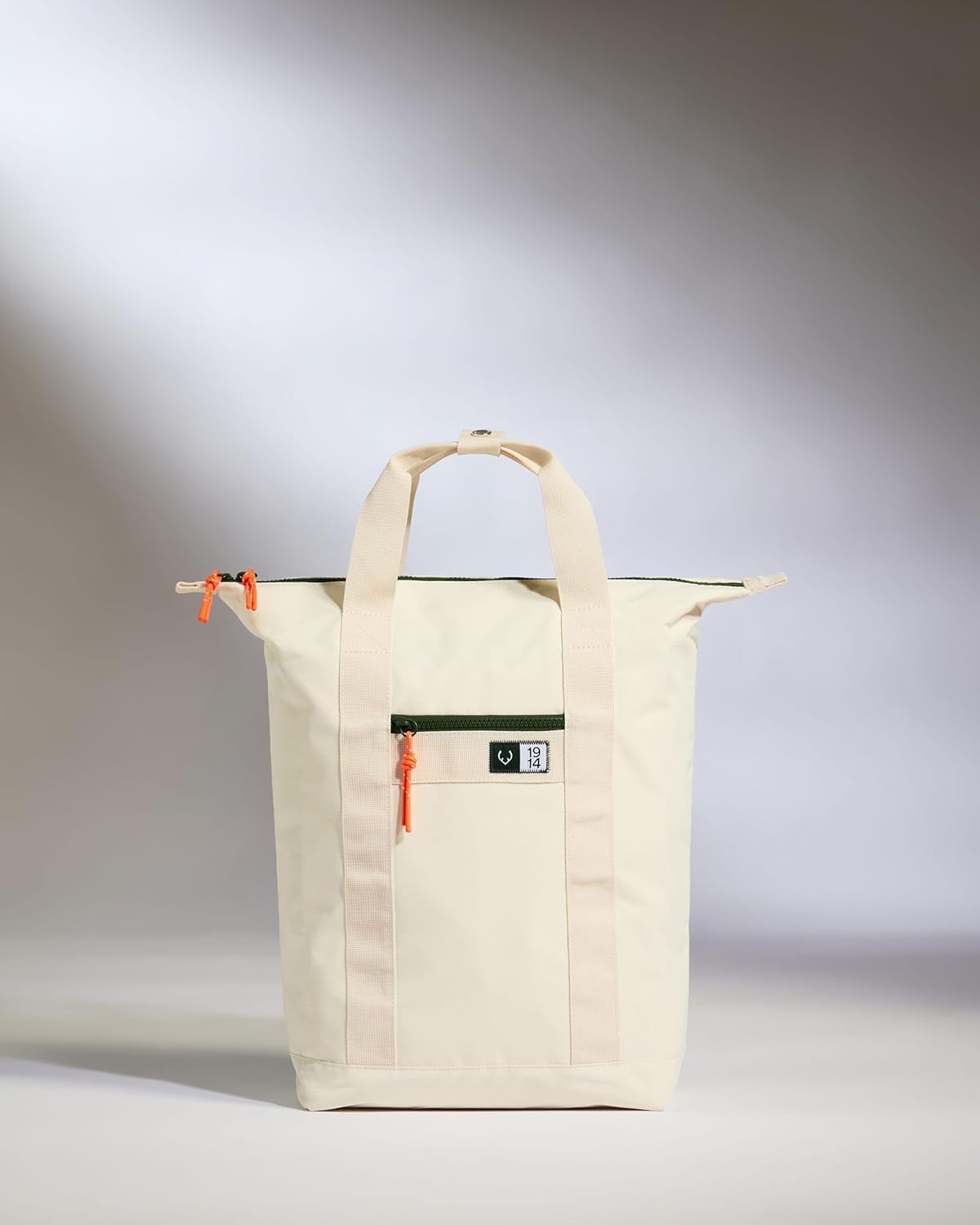 ANTLER - Essential Tote Backpack, Rucksack with Laptop Pocket, Suitcase Sleeve, Durable for Travel, Work, Gym Bag for Men & Women - Cream Stone - Image 2