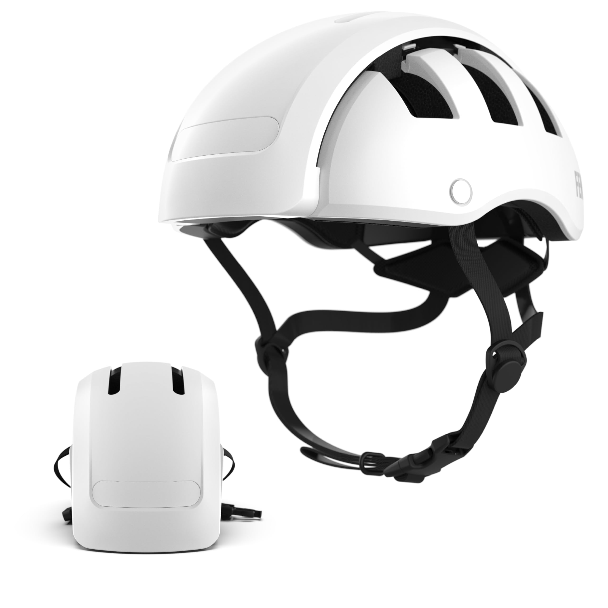 FEND Casco da bicicletta super pieghevole, certificato CPSC/EN1078, per adulti, pendolari, e-bike, scooter