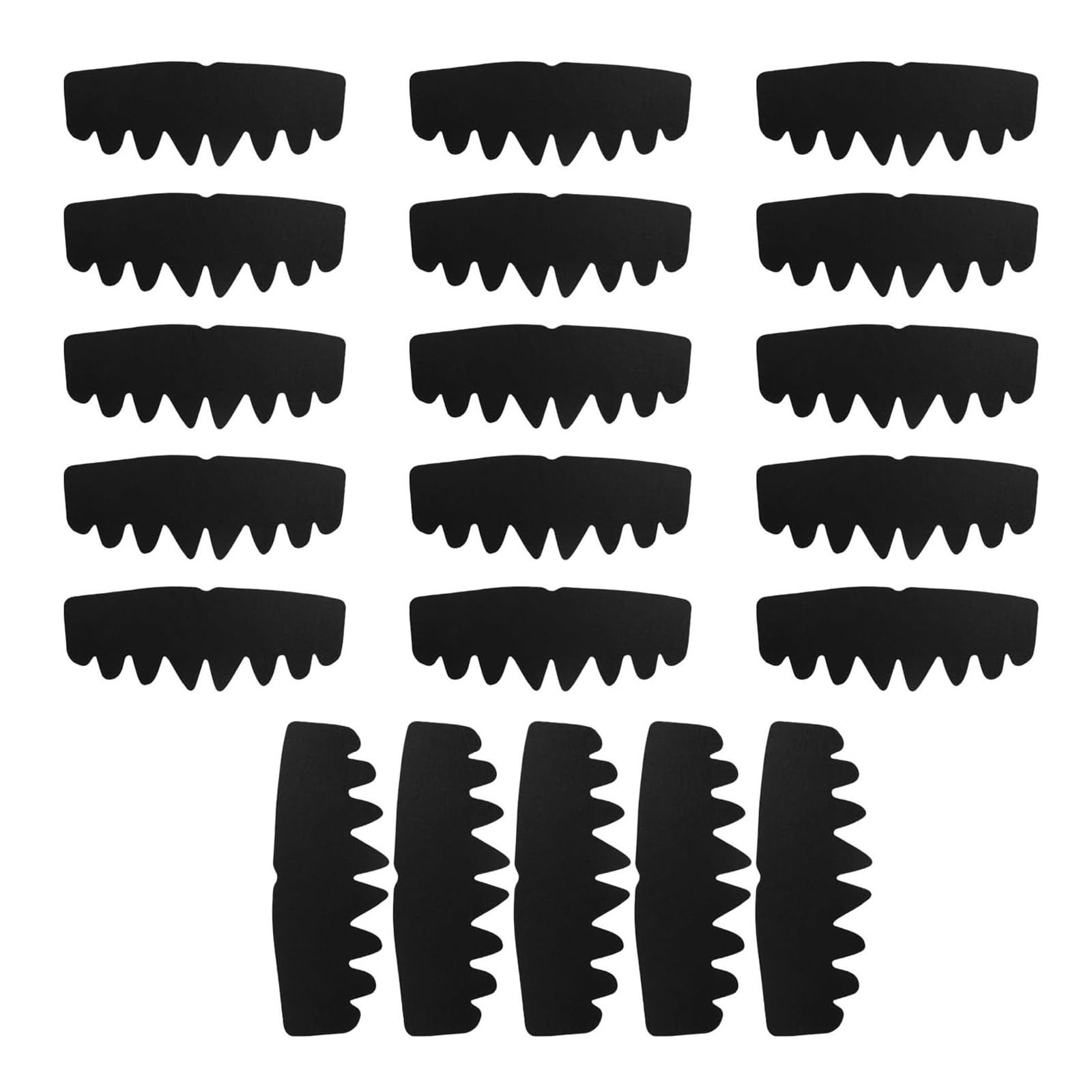 COOLHOOD 20PCS Baseball Cap Shapers Inserts Flexible Breathable Hat Liner for Baseball Hat Storage Travel and Daily Use Liner for Sport Caps Storage