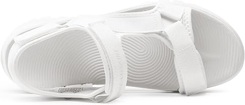 Vista 3 de DREAM PAIRS Sandalias de senderismo ligeras para mujer, cómodas sandalias atléticas de secado rápido para caminar con correas de velcro y plantilla