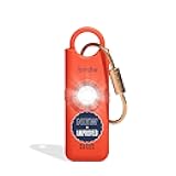 She’s Birdie 3.0 New Version – The Original Personal Safety Alarm for Women by Women–Loud Siren, Flash Light and Rechargeable Battery in a Variety of Colors (Coral Orange)