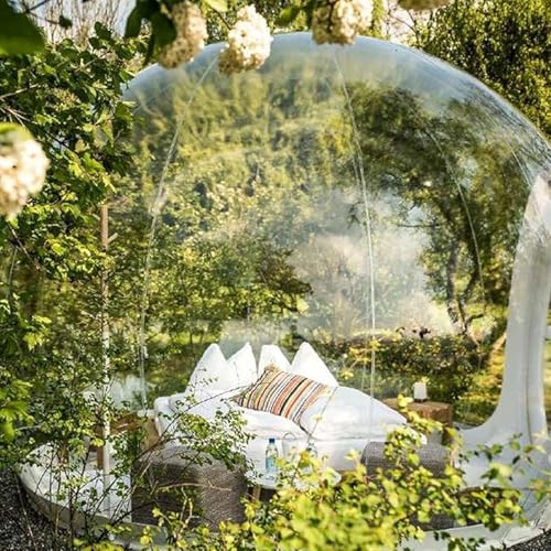 Carpa inflable burbuja transparente para camping 5M miniatura 2