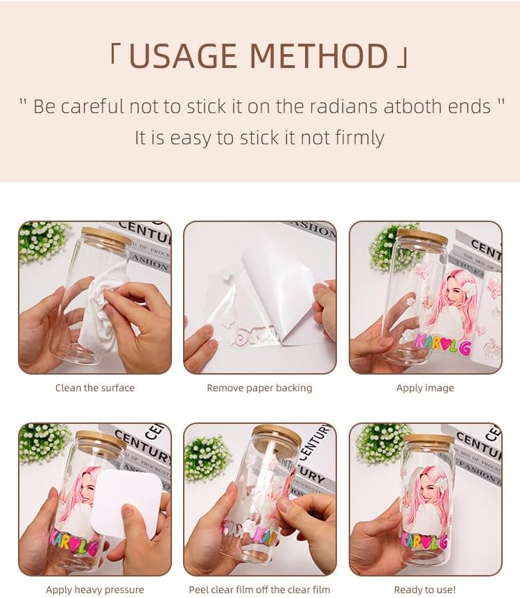 Miniatura 6 de 7 hojas de calcomanías de transferencia de copa UV DTF de Navidad, tema de Navidad, impermeable, calcomanías de transferencia Uvdtf para fiestas de