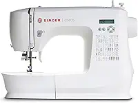 Máquina de Costura Eletrônica SINGER C5605 127V | 80 Pontos com 180 Aplicações | LCD, Passador de Linha, Caseado Automático, Braço Livre | Portátil | Ideal para Uso Doméstico