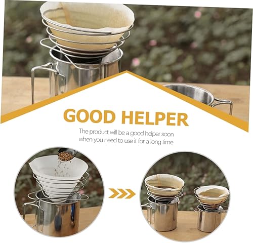 Miniatura 6 de Soporte para filtro de café para verter sobre gotero de café, gotero de café plegable, pequeño cono de café, calcetín de café, soporte pequeño,