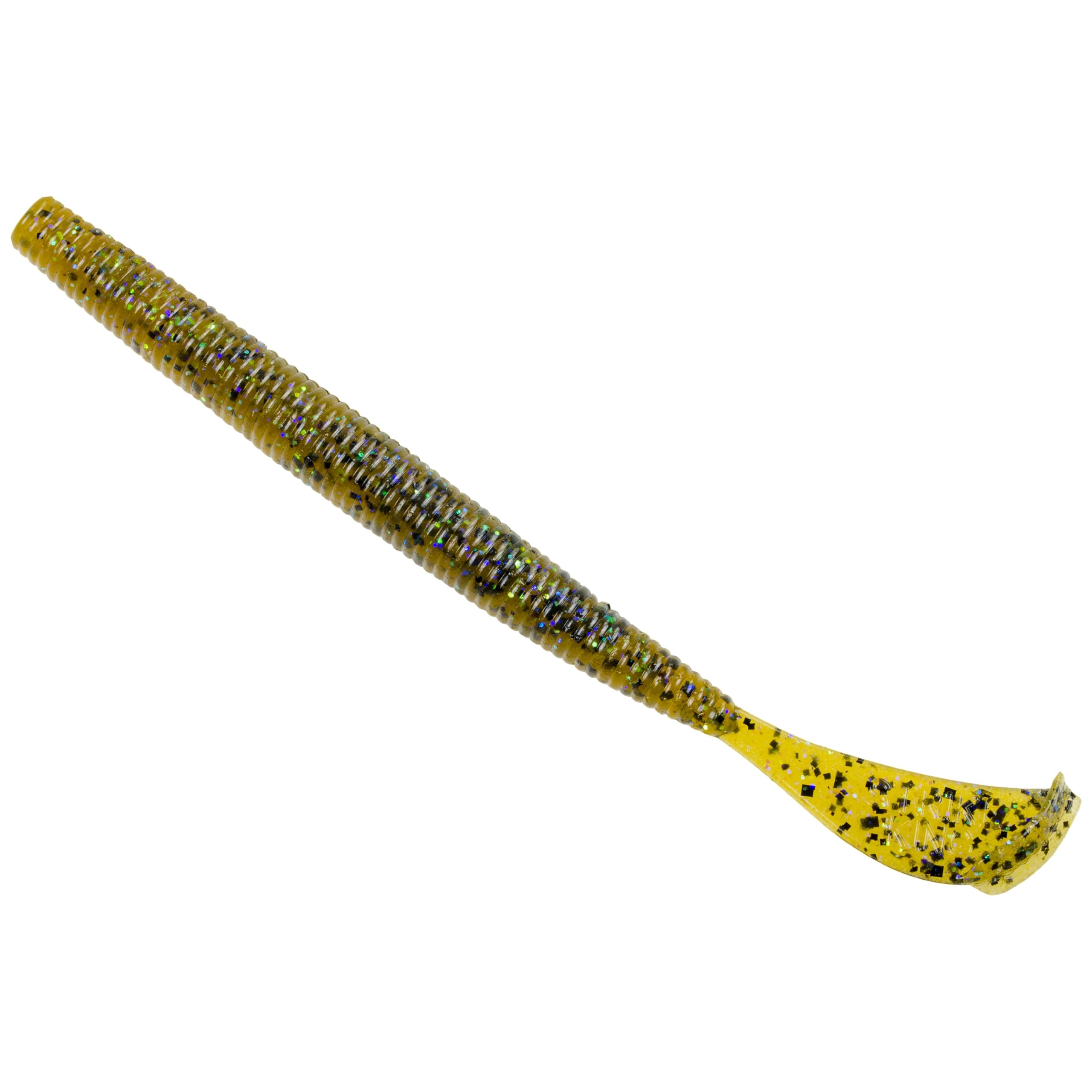 Strike King Rage Tail Cut-R Wurmköder, Honey Candy, 15,2 cm