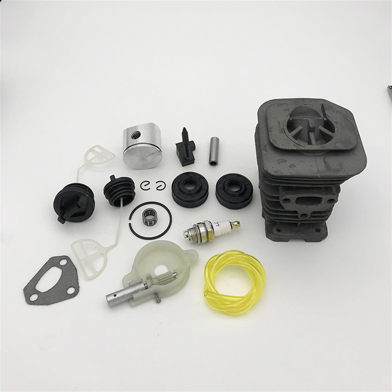 40mm Cylinder Piston Oil Seal Pump Gasket Spark Plug Kit Fit for Husqvarna 141 142 Chainsaw Spare Parts Tłok cylindra