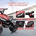 Kids ATV, Kids Electric Toy Car with Lights, 2 Driving Modes, with Remote Control, Music Mode, Halloween, Suitable for Kids Aged 4-14