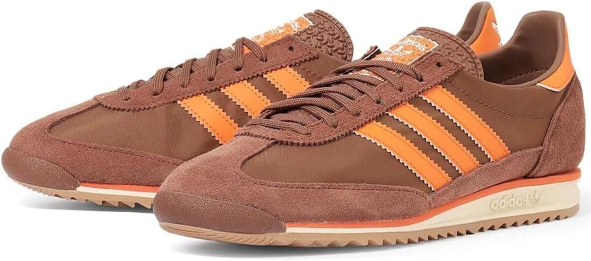 Amazon | [アディダス] SL 72 OG W SL 72 OG W ブラウン/オレンジ