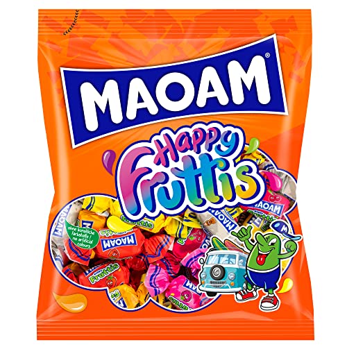 MAOAM - Caramelos blandos happy fruits bolsa 175 gr