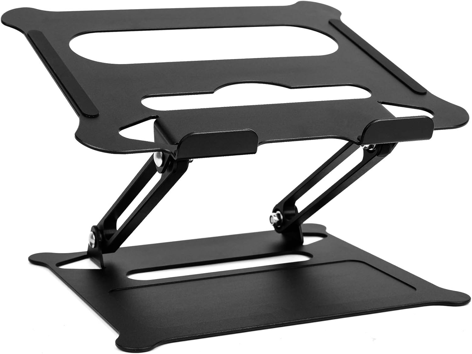 Buy 1 get 1 🔥 Lvyinyin Laptop Notebook Stand Holder, Adjustable Riser, Aluminum, Compatible with MacBook Air Pro, Dell, HP, Lenovo, Surface, Chromebook and Gaming Laptops Up to 15.6, Black