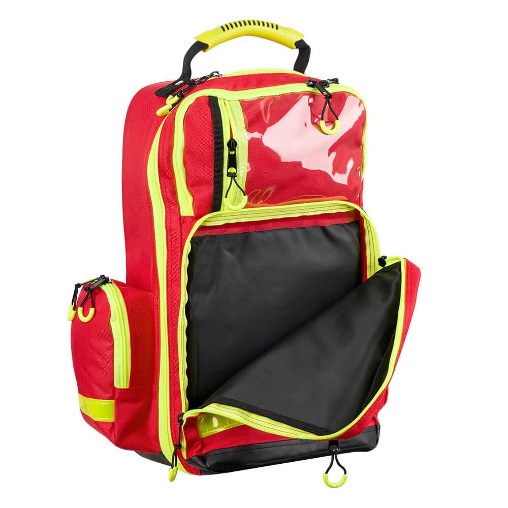 Erste Hilfe Rucksack First Responder PROFI mit Sanitätskoffer-Füllung DIN 13155 aus Kunststoff, Art.-Nr. 41015 | Notfallrucksack | Sanitätsrucksack | Erste Hilfe Rucksack