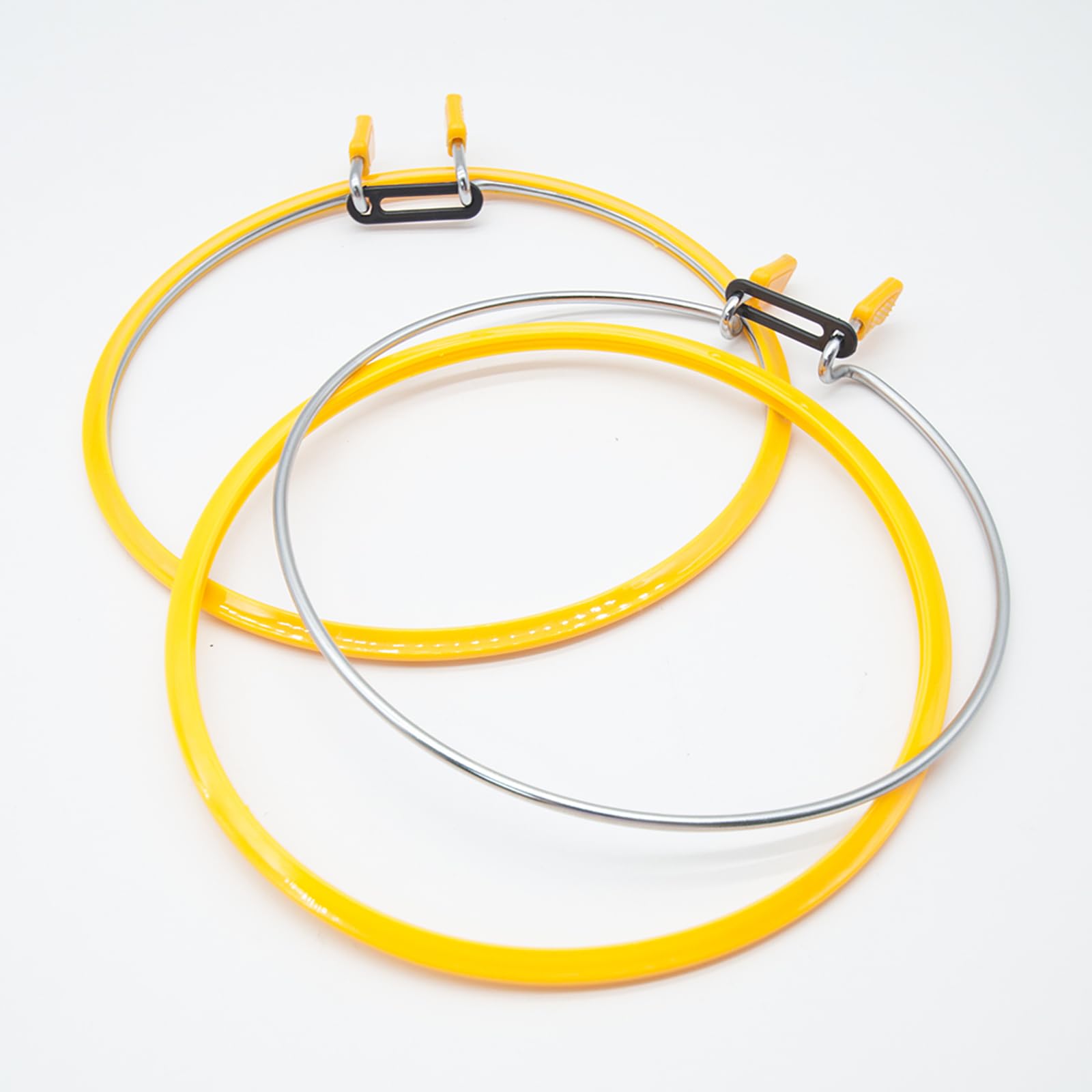 4Pcs Regolabile Rotondo Ricamo Cerchio Con Molla Clip Cucitura Telaio Per Ricamo Needlecraft E Cucitura Progetto