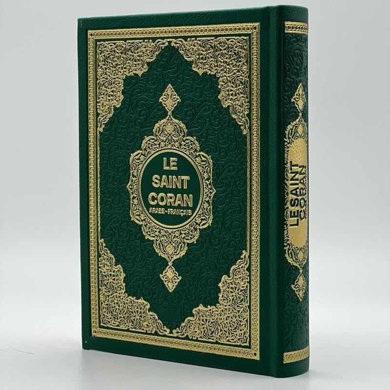 Coran Traduit en Français et Arabe Vert de Hamidullah idéal pour votre lecture spirituelle