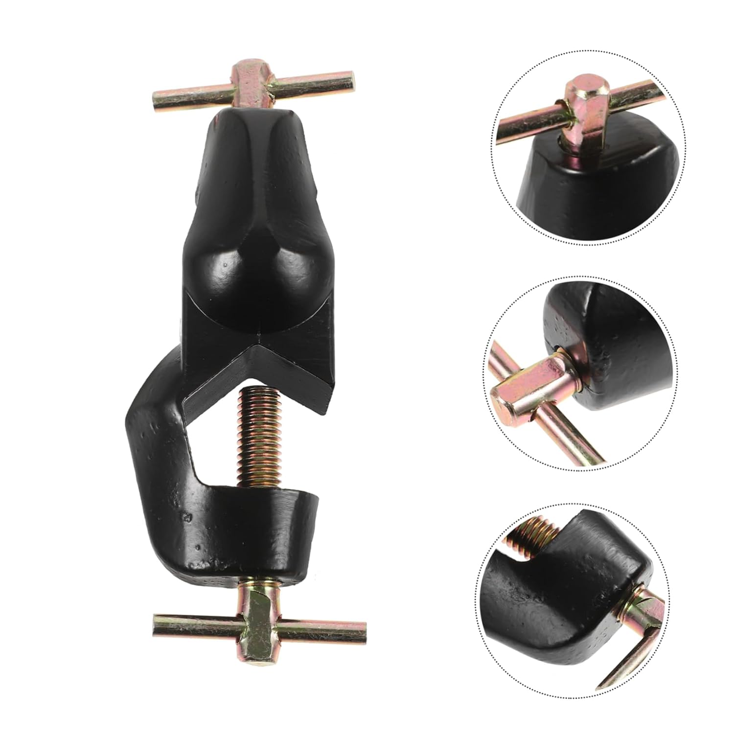 10pcs Cross Clamps Heavy Duty Laboratory Clamp Holders for Secure Grip for Lab Stands and Equipment Support