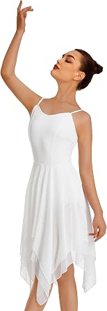 Women Contemporary Dance Costume Modern Lyrical Dress