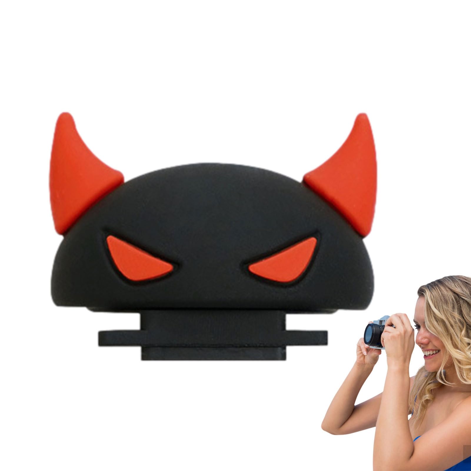 boiler Protector de zapata de flash, diseño de dibujos animados, protección universal para cámara, atractiva y bonita decoración para equipos fotográficos, cámaras réflex