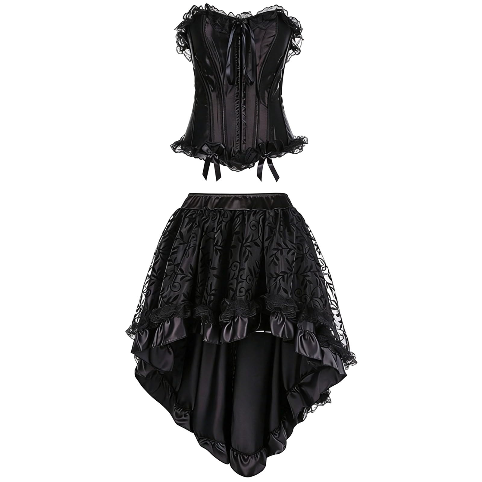 Robe médiévale luxueuse avec corset en dentelle pour femme cosplay Fantasia