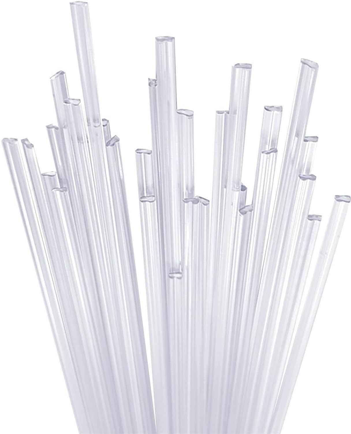 Transparent Reusable Reusableplastic Welding Rods-PVC/CPVC/UPVC Welder Sticks(50pcs Cpvc)