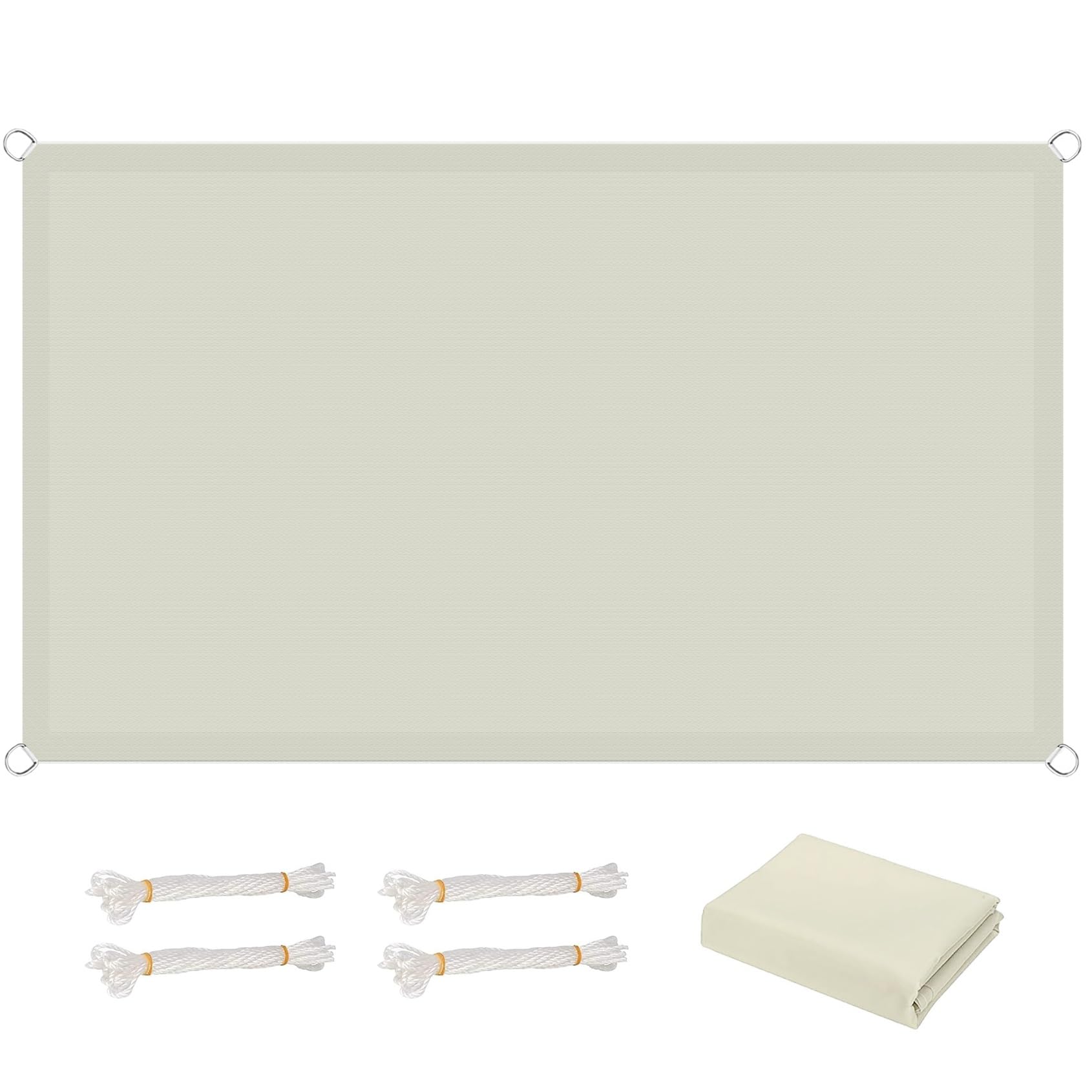 Protection solaire efficace avec ce filet d'ombrage 6x8.5 m étanche